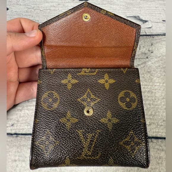 Louis Vuitton Portefeiulle Elise Trifold Wallet Monogram Canvas Leather - Picture 9 of 14